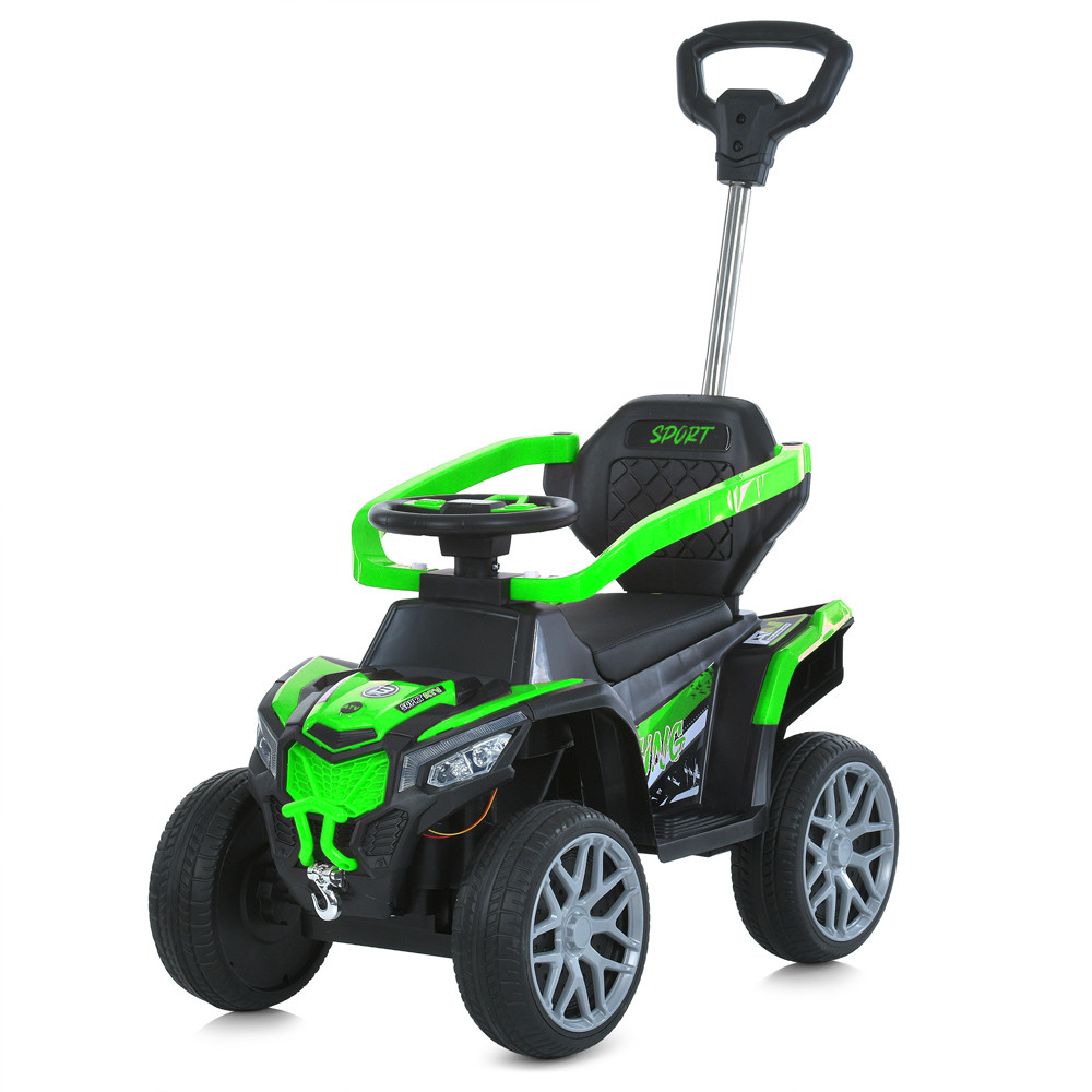 Дитячий електричний квадроцикл Bambi Racer M 6126EBLR-5 (екошкіра, EVA, MP3, USB, Bluetooth), фото 1