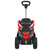 Дитячий електричний квадроцикл Bambi Racer M 6126EBLR-3 (екошкіра, EVA, MP3, USB, Bluetooth), фото 2