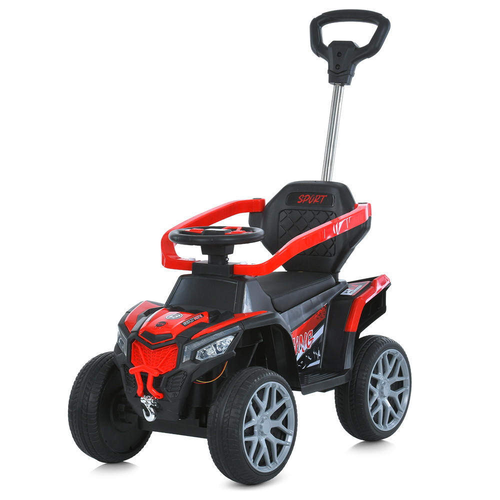 Дитячий електричний квадроцикл Bambi Racer M 6126EBLR-3 (екошкіра, EVA, MP3, USB, Bluetooth), фото 1