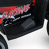 Дитячий електричний квадроцикл Bambi Racer M 6126EBLR-3 (екошкіра, EVA, MP3, USB, Bluetooth), фото 7