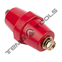 Шинный изолятор SM76 М10 с болтами. Силовой опорный изолятор бочонок для шин