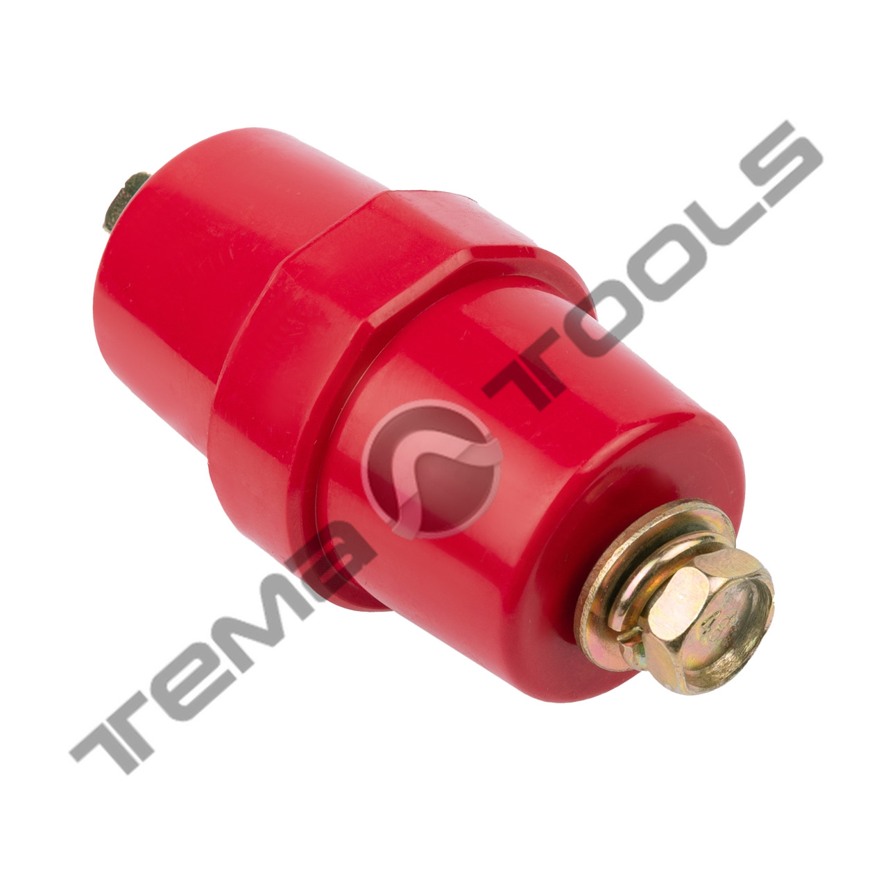 Шинний ізолятор SM70 М10 з болтами. Силовий опорний ізолятор бочонок для шин