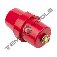 Шинный изолятор SM100 М10 с болтами. Силовой опорный изолятор бочонок для шин