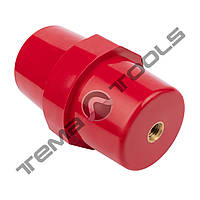 Шинный изолятор SM76 М10 без болтов. Силовой опорный изолятор бочонок для шин