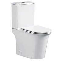 Унітаз у зборі з бачком 605х370х800mm MIXXUS BEVEL унітази для підлоги з керамічним бачком