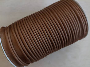 Кант для шиття атлас, коричневий