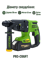 Мощный перфоратор Procraft PHA40 Перфоратор для дома Перфоратор для профессиональных работ