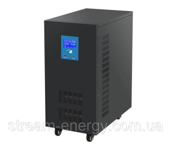 ДБЖ з правильною синусоїдою Patriot NB70296 (7000Вт), 96В, струм заряду до 15А, під зовнішній АКБ (AGM/Gel), фото 1