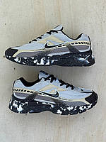 Сірі текстильні чоловічі кросівки Initiator Custom Grey/Black Демісезонні кросівки Найк