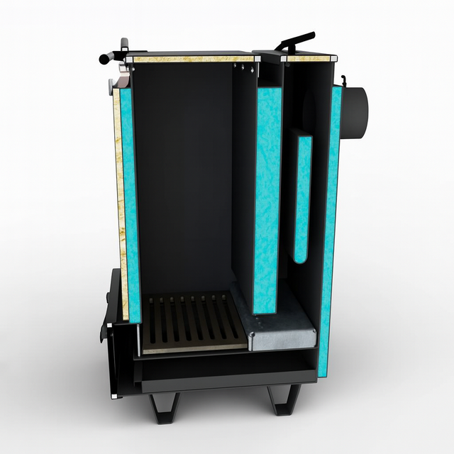 Шахтний котел KesselHeizer Opti 18 кВт — раціональне рішення для опалення до 180 м². Конструкція Холмова — для тривалого горіння та стабільної роботи. Котел KesselHeizer Opti 18 кВт купити твердопаливний шахтний котел для опалення дому