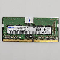 Оперативна пам'ять для ноутбука Samsung SODIMM DDR4 8Gb 2666MHz PC4-21300s 1Rx8 CL19 (M471A1K43CB1-CTD) Б/В