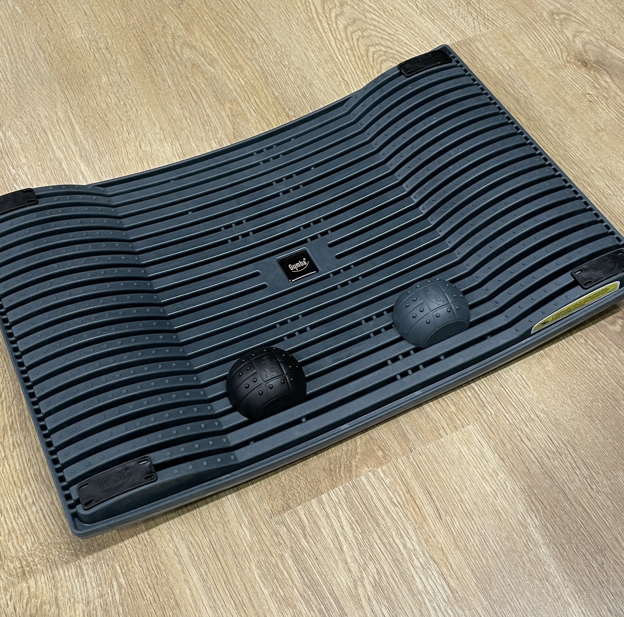 Дошка балансувальна для активного стояння Gymba® Graphite New темно-сірий (Made in Finland), фото 1