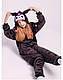 Комбінезони з капюшоном КУГУРУМИ КУРОМИ - фото 1 - id-p2764430927