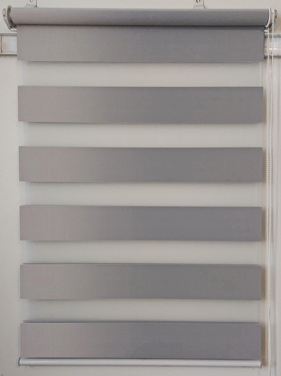 Рулонна штора День-ніч Блекаут ВН DN-732 Срий