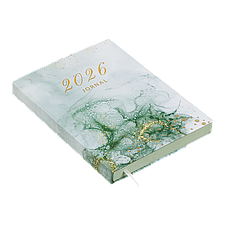 Щоденник 2026р. BuroMax А-5 BM.21164-04 MIST зелений, фото 2