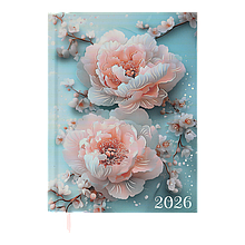 Щоденник 2026р. BuroMax А-5 BM.2139-06 FATTORE бірюзовий