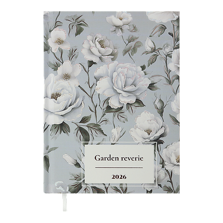 Щоденник 2026р. BuroMax А-5 BM.2172-09 MODERNA сірий, фото 1