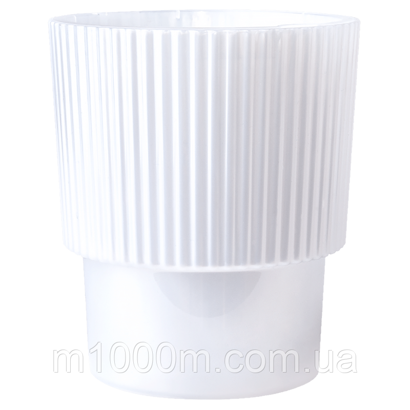 Вазон для орхідей із дренажною вставкою Стелла 16*18,5