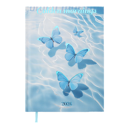 Щоденник 2026р. BuroMax А-5 BM.2183-14 ONLY блакитний, фото 1