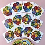 Дерев'яний сортер (дитяча гра з картками) "Квітка-семибарвиця 2" (ПСФ039), фото 5