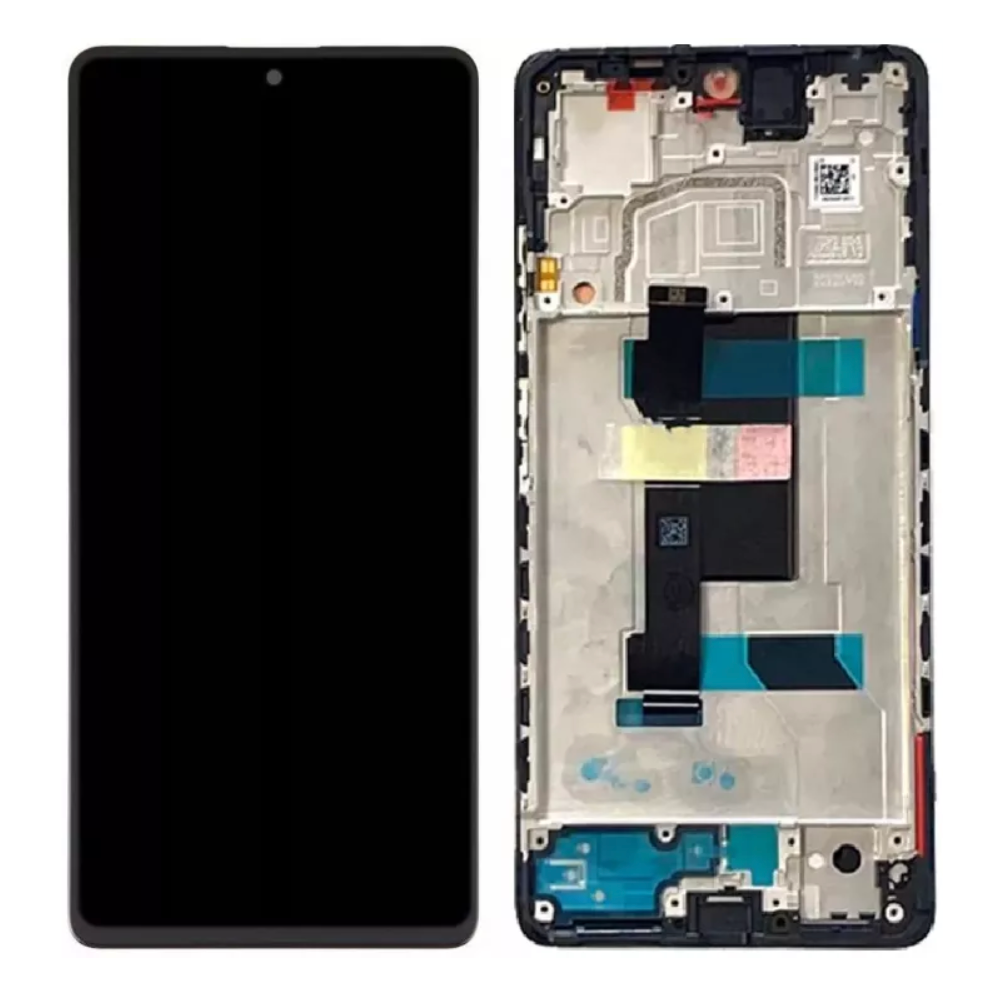 Дисплей Xiaomi Redmi Note 12 Pro 5G чорний Екран з сенсором (модуль) OLED + рамка - фото 1 - id-p2764442590
