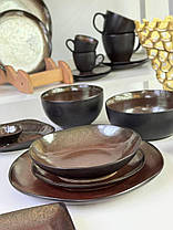 Салатник, миска керамічна Копер 20 см арт. 101-0440, фото 4