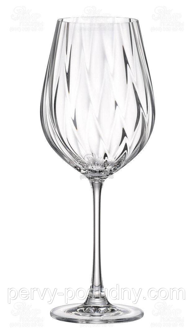 Келихи винні екокришталь Bohemia Cora  6 шт 650 мл 1SJ70/650, фото 1