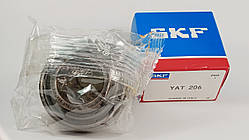 Підшипник YAT206 SKF (SB206) розміри: 30*60*30,2 вставний типу SB