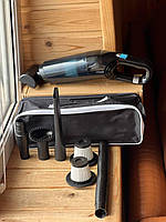 Автомобільний пилосос бездротовий акумуляторний Vacuum cleaner set