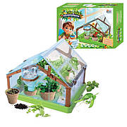 Набір з вирощування рослин, ботанічні експерименти з теплицею 78522 "4FUN Game Club"