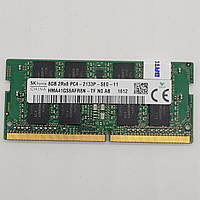 Оперативна пам'ять для ноутбука Hynix SODIMM DDR4 8Gb 2133MHz PC4-17000s 2R8 CL15 (HMA41GS6AFR8N-TF N0 AB) Б/В