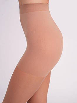 Колготи 40 ден з корегуючими шортиками Giulia Active 40 чорного, бежевого, мокко кольорів розмір 6