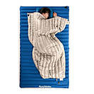 Спальний мішок пуховий ковдра ультралегкий Naturehike CW280 +11°C +6°C 190 x 72 см Khaki, фото 8