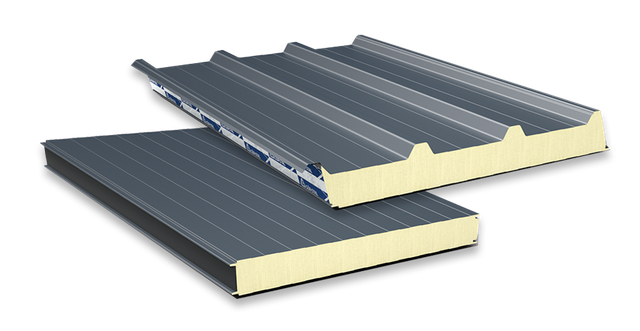 Кровельные сэндвич-панели USP, пенополистирол