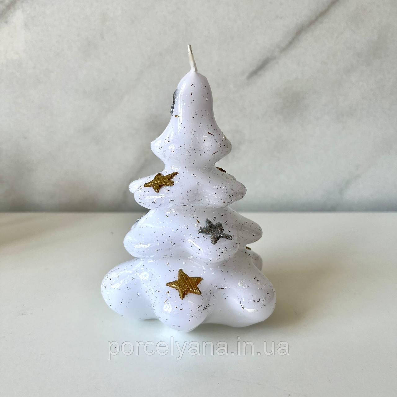 Свічка зірки в формі ялинки 12*8 см Adpal, фото 1