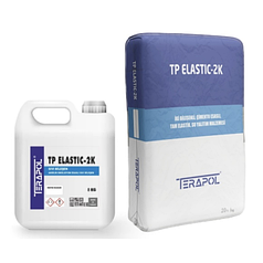 TERAPOL TP-ELASTIC-2K – двокомпонентна полімер-цементна гідроізоляція  (к-т.20+8 кг)