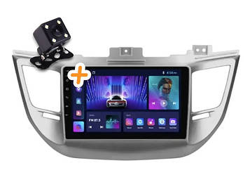 Магнітола для Hyundai Tucson 2015-2018 (4+64 ГБ) на Android | QLED-екран, 4G