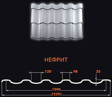 Металочерепиця Нефрит