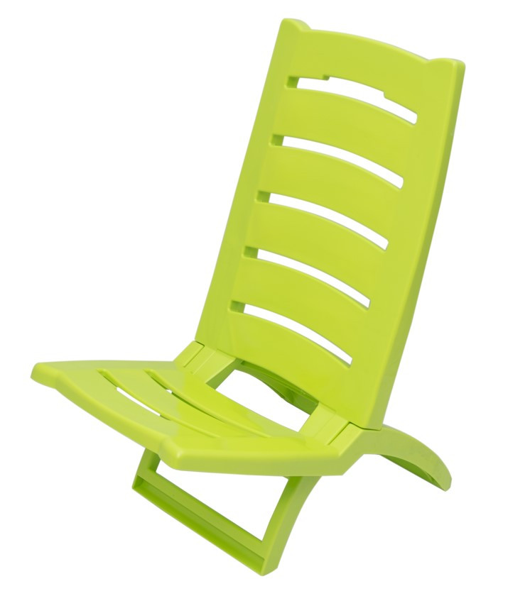Крісло-шезлонг Adriatic 37.5х65, пластик, салатовий