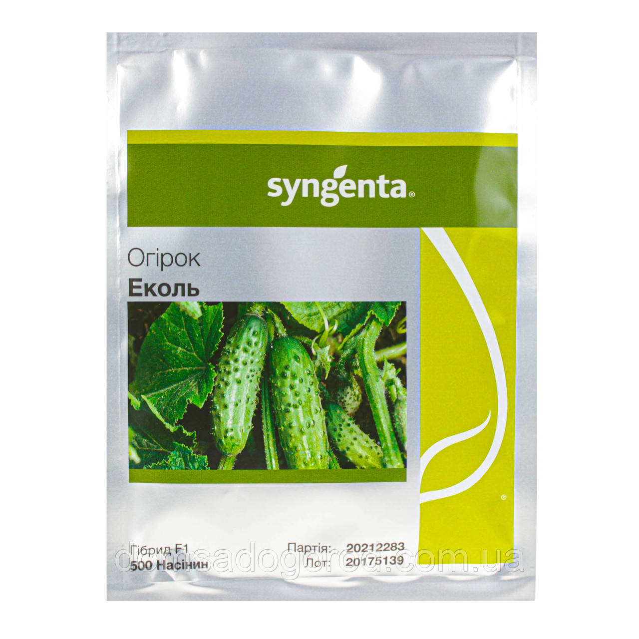 Огірок ЕКОЛЬ F1 Syngenta 500 шт.