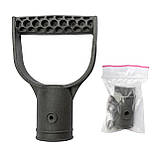 Лопата снігоприбиральна чорна (ХАРПЛАСТМАС), фото 4