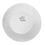 Миска салатниця пластикова 2.5 літра біла Ø 21 см h=10 см (ПолімерАгро), фото 3