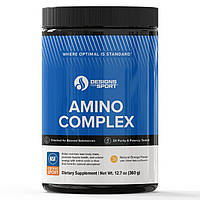 Designs for Sport Amino Complex / Незамінні амінокислоти смак апельсин порошок 360 г