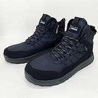 Зимние мужские непромокаемые кроссовки, Осенне-зимние теплые кроссовки Высокие термо DZ-11