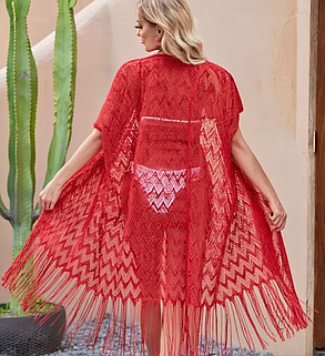 Туника Игерия Fuba 1-012 красный (В НАЛИЧИИ ТОЛЬКО 48 50 52 УКР р-ры), фото 3