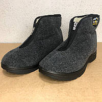 Чорні черевики для роботи 42р 27см, Зимові кросівки топ, Чоботи рибальські утеплені TZ-97