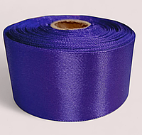 Атласна стрічка 4 см/23 метри/фіолетовий