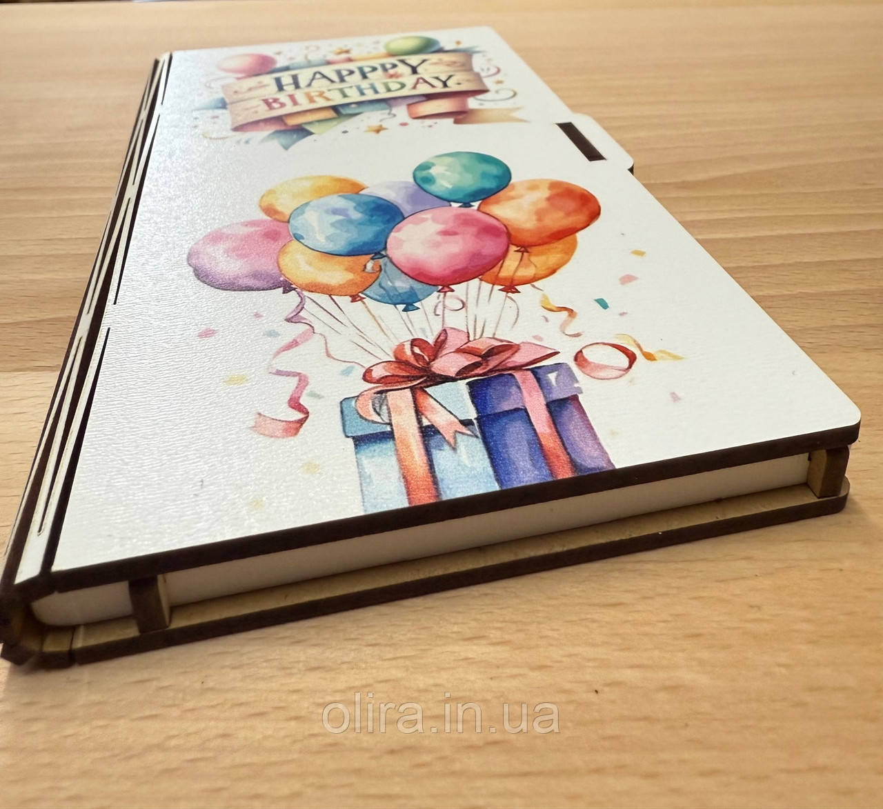 Шкатулка купюрниця конверт для грошей подарунковий, фото 1