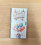 Шкатулка купюрниця конверт для грошей подарунковий, фото 2