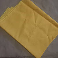 Ткань тефлоновая хлопковая желтая отрез 0.35*2.05м